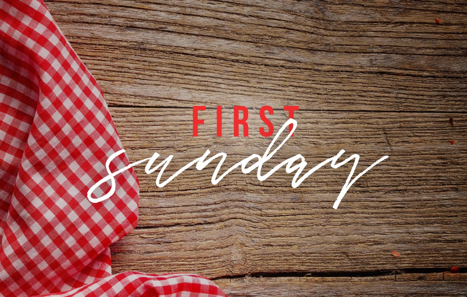 First Sunday of the Year service